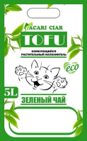 Наполнитель Тофу Зеленый Чай 5/55л Acari Ciar