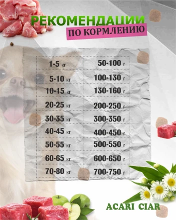 Acari Ciar Power Flock Duck Утка, 1 кг 