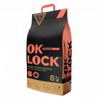 Наполнитель Ok-Lock Персик, 8 кг