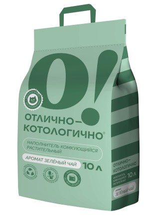 Наполнитель О!Отлично Зеленый Чай, 10л 