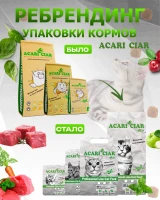Запеченный корм для кошек Кролик/Батат/Нут 1 кг