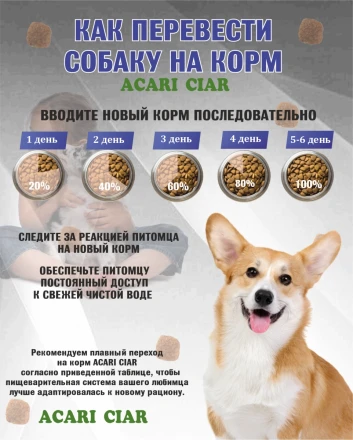 Acari Ciar Aurora Lite телятина без рыбы 3.5 кг 