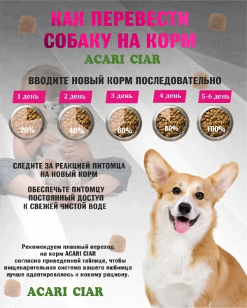 Acari Ciar Aurora Говядина/Рыба, 3.5 кг 